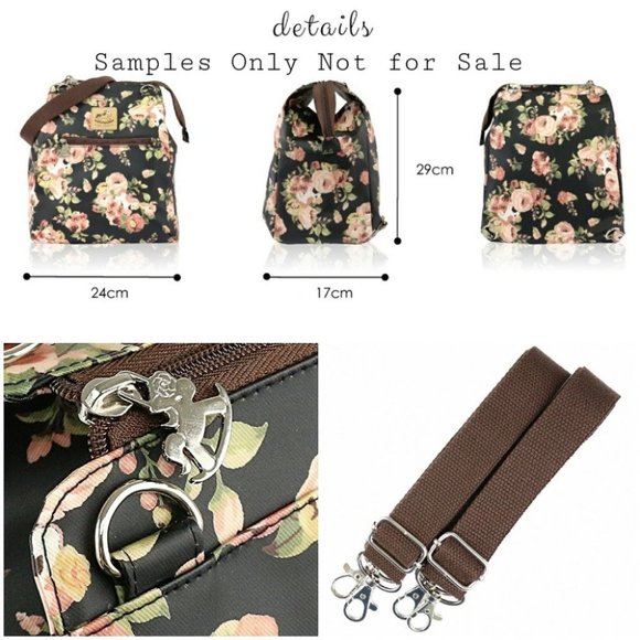 Waterproof Taiwan Shoulder Crossbody Backpack Bag - Picture 3 of 14